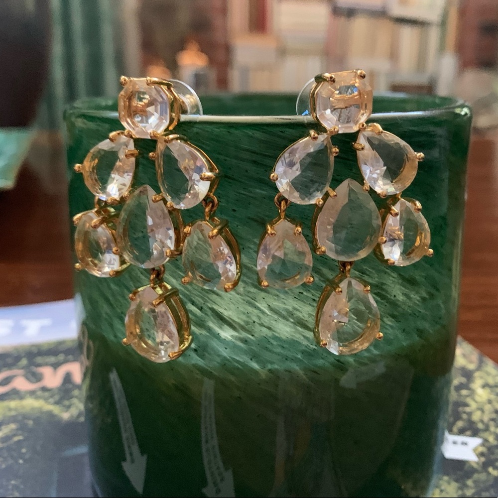 Kate Spade Crystal Chandelier Earrings